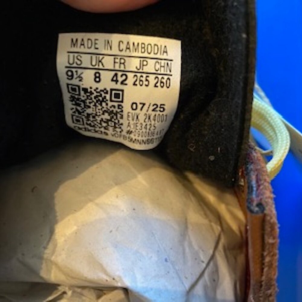 SL72 OG Women's Adidas Tennis Shoes - Picture 6 of 6